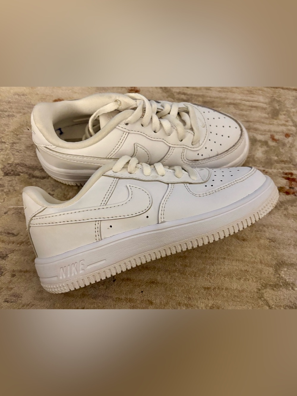 Nike Air Force 1 Low Triple White Kids Sneaker